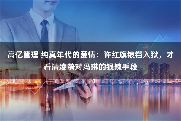 高亿管理 纯真年代的爱情：许红旗锒铛入狱，才看清凌漪对冯琳的狠辣手段